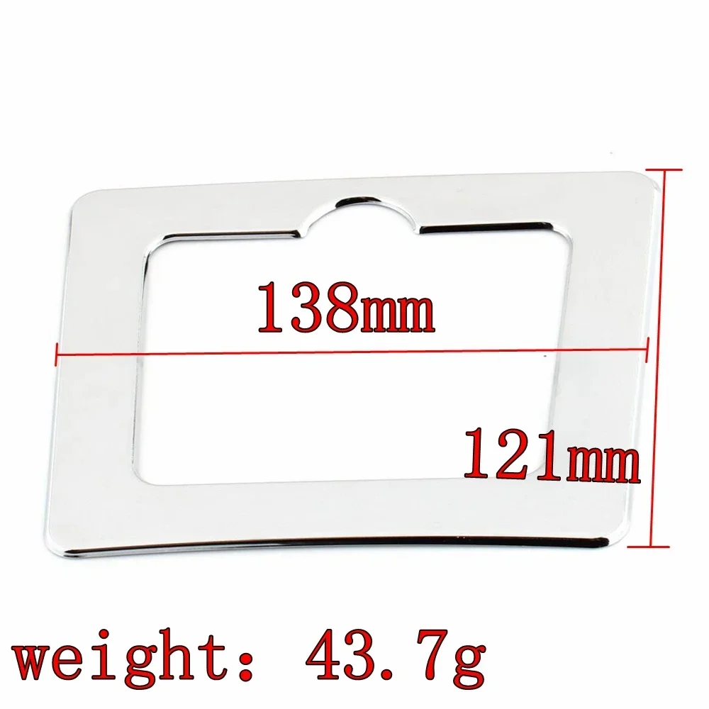 For Honda Goldwing Gold Wing 1500 GL1500 1988-2000 Chrom Fuel Door Accent
