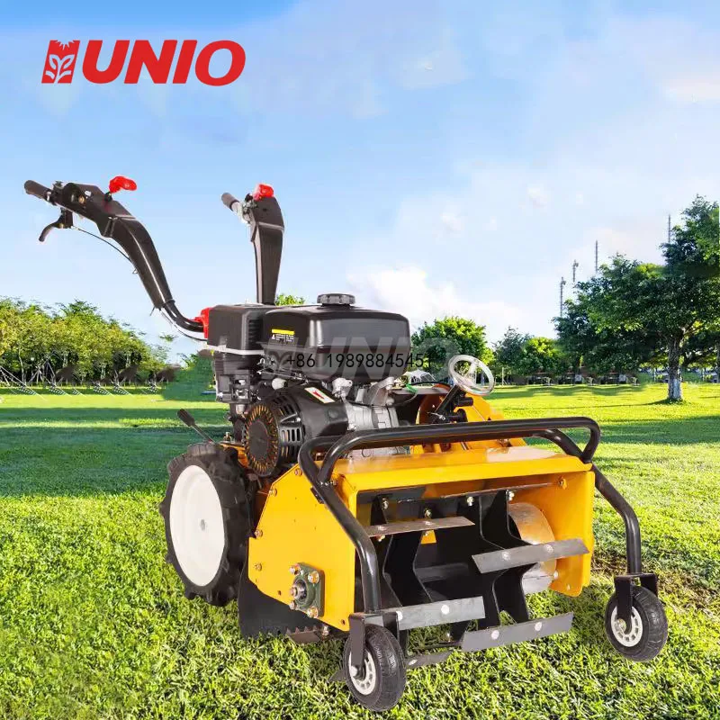 Farm Orchard Weeder Multi-Functional Engine Powered New Self-Propelled Four-wheel Drive Rotary Tiller Agricultural Garden
