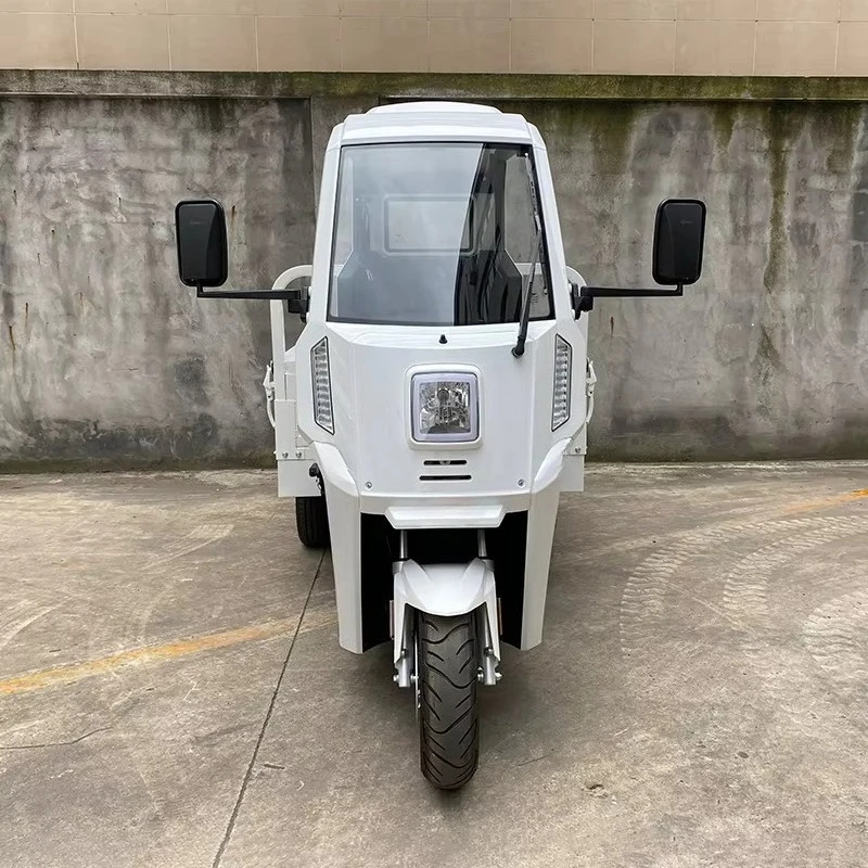 Rs EEC new electric open-top pickup truck 3kw 4.5kw lithium battery tricycle with Goody truck cargo bucket 1000 watts power supp
