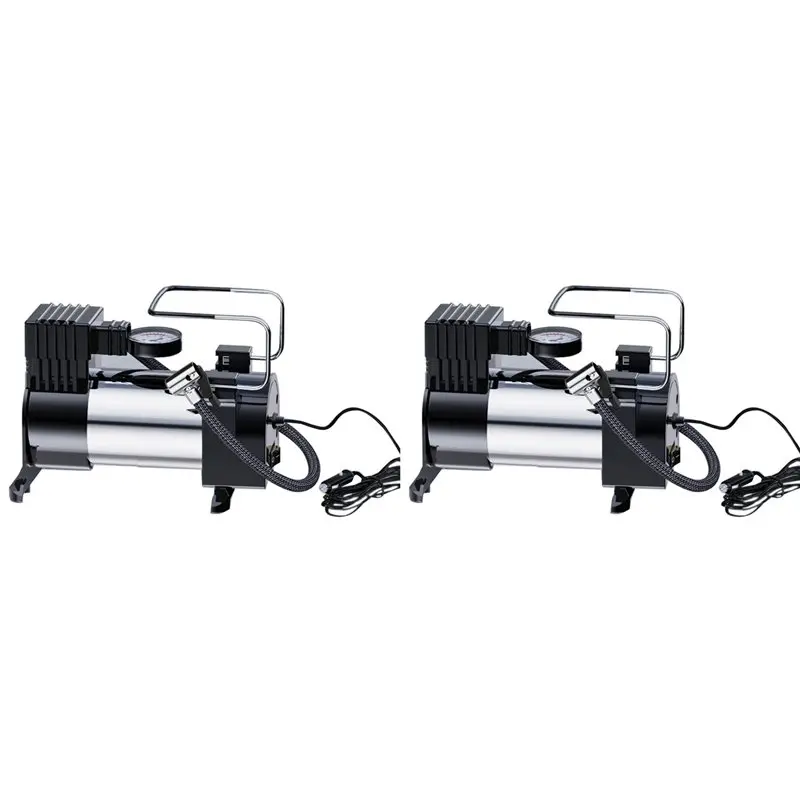 

Exclusive 2X Automobile 19 Cylinder Vacuum Tire Inflator Tire Air Pump With Digital Pressure Gauge For Automobile Tire Inflation