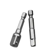 Hex Shank Socket Adapter Chrome Vanadium Steel #5