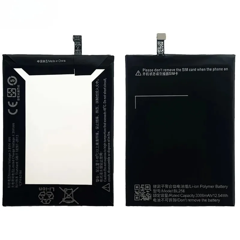 0 Cycle BL256 Battery for Lenovo K4 Note A7010 K51c78 Le Lemon X3 Lite Phone High Quality Replacement Lithium Polymer Bateria