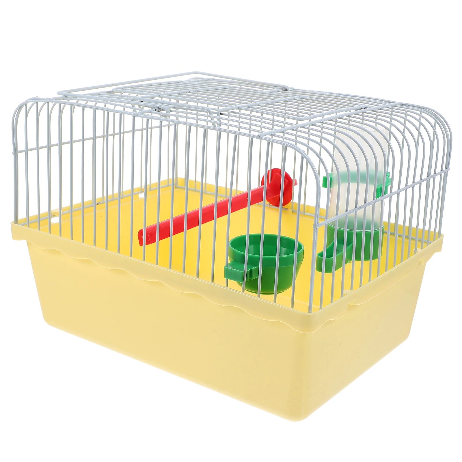 

Portable Bird Cage ABS Iron Sturdy Travel Parrot Carrier Food Box Water Dispenser Small Bird Cage Birdcages Birdcage