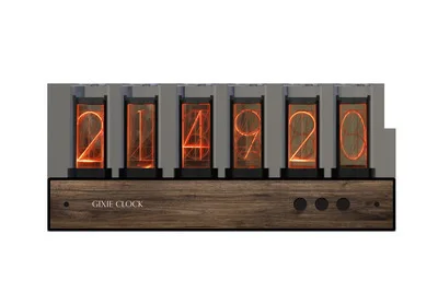 For Glow Tube Clock, Glow , Quasi Glow Tube , Creative Digital Clock, Retro, Cross-border Hot Sale