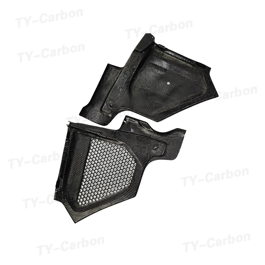 Dry Carbon Fiber Engine Bay Cowls Grid Covers Carbon Fiber Top Corner Panels For BMW G87 M2 G80 G81 M3 G82 M4 2022+