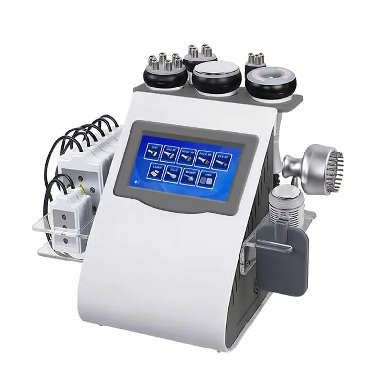 KIM 8 40k Cavitation Ultrasonic RF EMS Ice Hammer Weight Loss Massage Body Shaping Skin Care Firming Lifting Salon Beauty