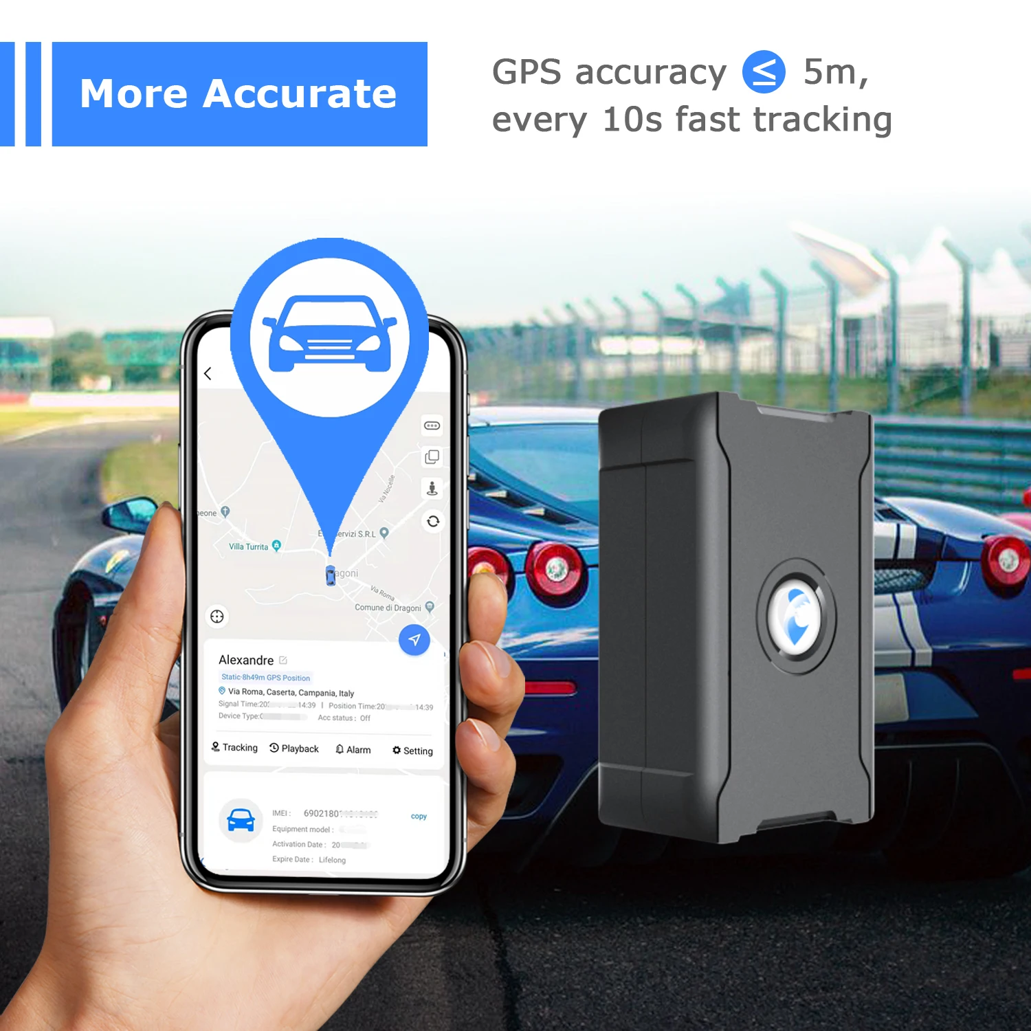 5M Accuracy Gps Tra… - image