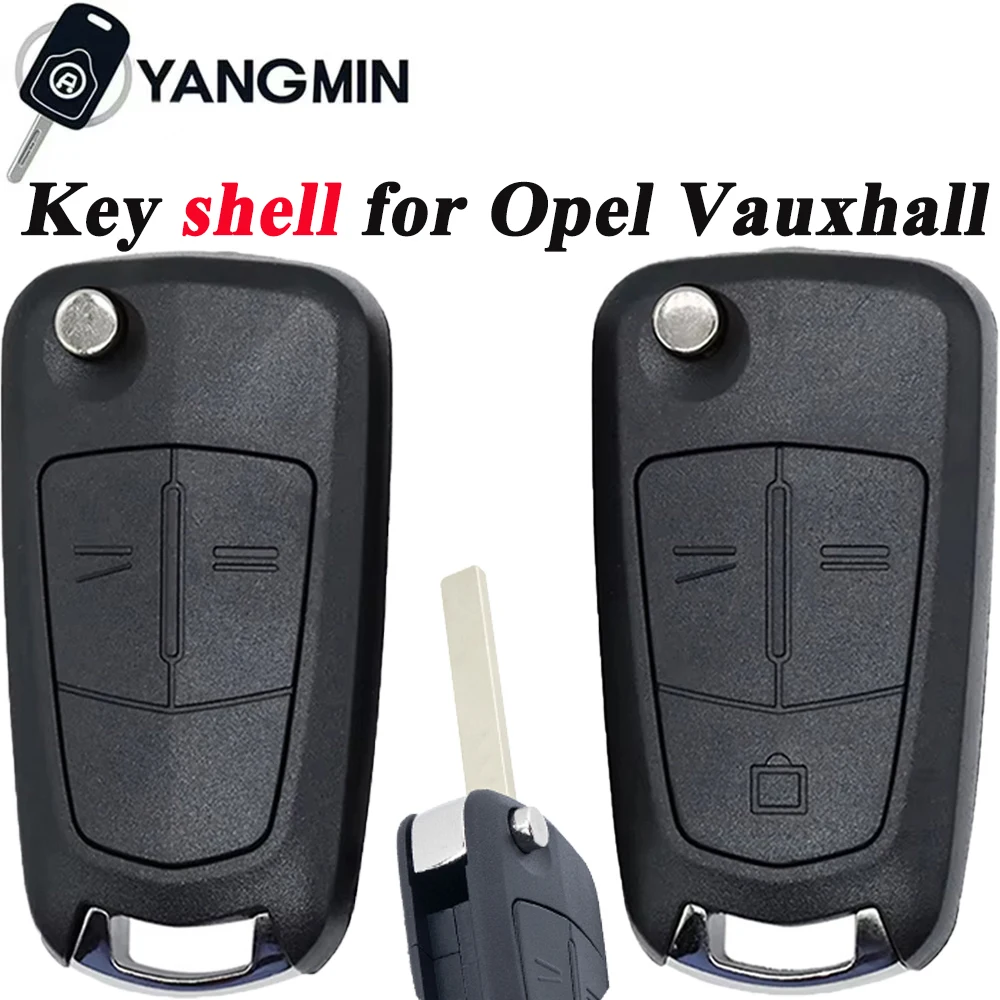 

opel Key Shell Case For Opel Vauxhall Corsa D Astra H Zafira B 2004 2005 2006 2007 2008 2013 2 / 3 Buttons hu100 blade opel car