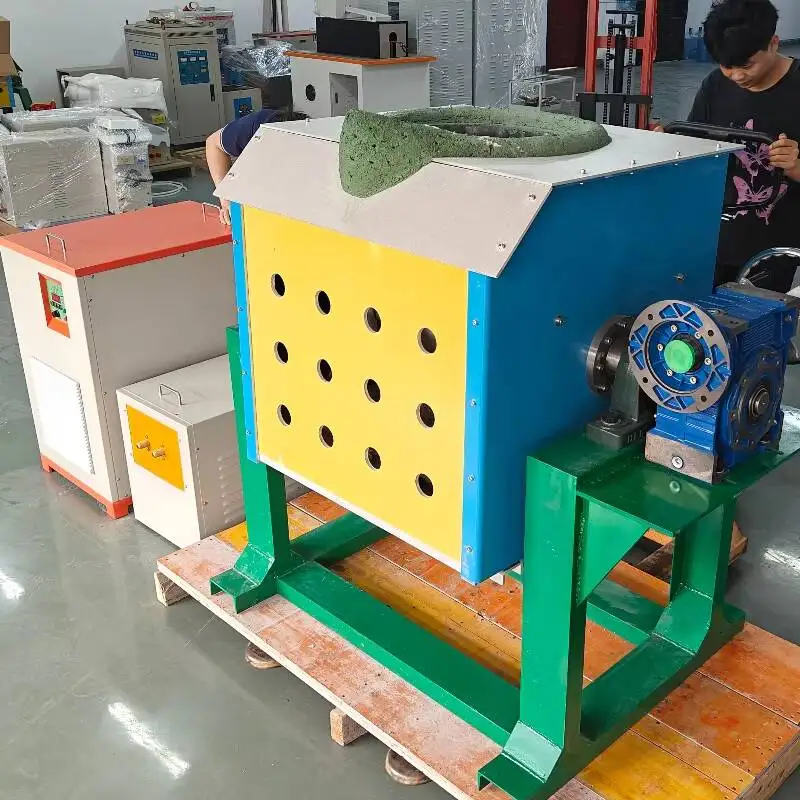 90-100Kw Medium Frequency Induction Heating Equipment With 150-200KG Furnace