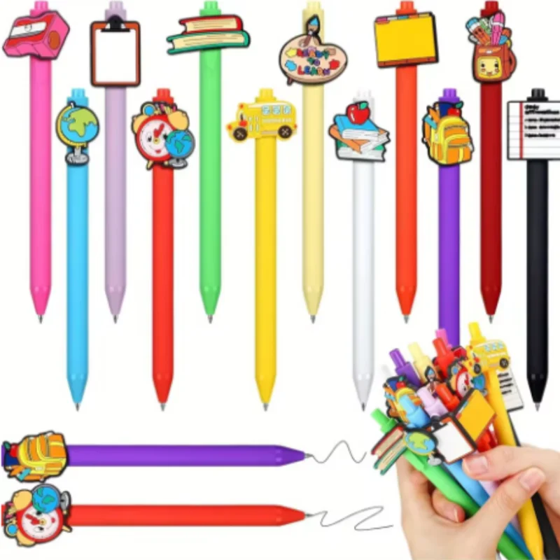 

6/12 шт. ручки для учителей, забавные и крутые лучшие ручки для письма, подарочные наборы, оптовая продажа круглых шариковых ручек, офисные подарочные наборы