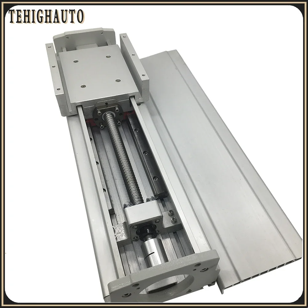 Heavy Load Linear Module Fully Enclosed Guide Ball Screw SFU2005/2010 20mm Width HGH20R 4Pcs HGH20CA Block Slide Stage Actuator