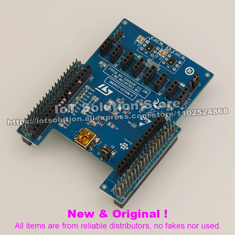 X-NUCLEO-CCA02M2 Digital MEMS microphone expansion board based on MP34DT06J for STM32 Nucleo