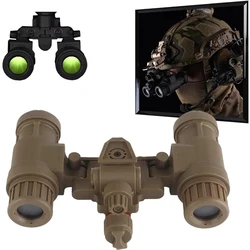 Casco táctico NVG AN-PVS31 con máscara, LED y camuflaje ligero
