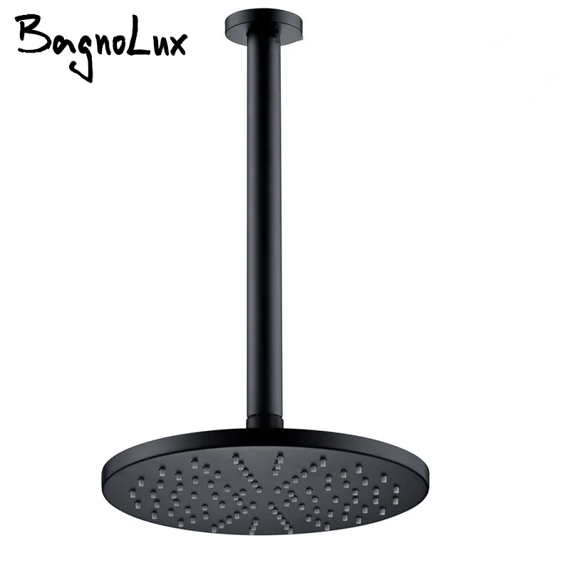 Bagnolux Wholesale Factory Direct High Quality Round Classic Style Rainfall Shower Head With Ceiling Mounted G1/2 Shower Arm