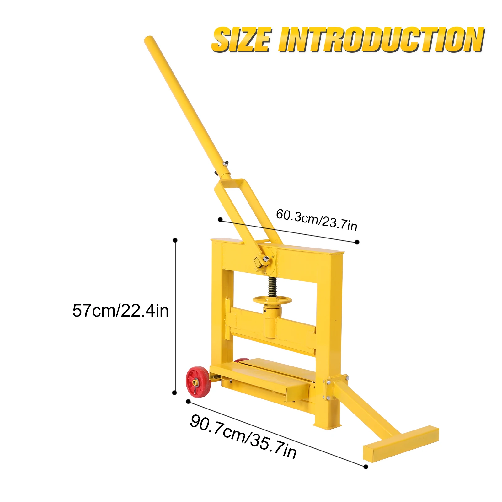 آلة قطع الطوب اليدوية شديدة التحمل، قاطع الطوب المحمول، قاطع الطوب، لا توجد غبارًا للتجاري أو البناء
