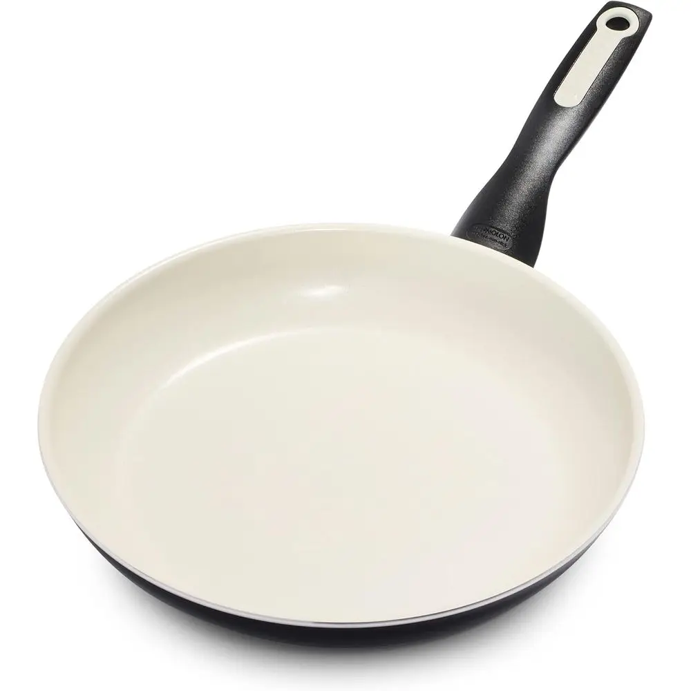 

Nonstick 10 Frying Pan Skillet, PAS-ree, Dishwasher Safe, Black