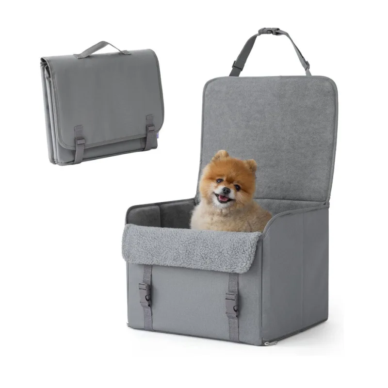 

New Small Dog Car Chair Foldable Pet Car Seat Waterproof Puppy Heightened Car Seat
