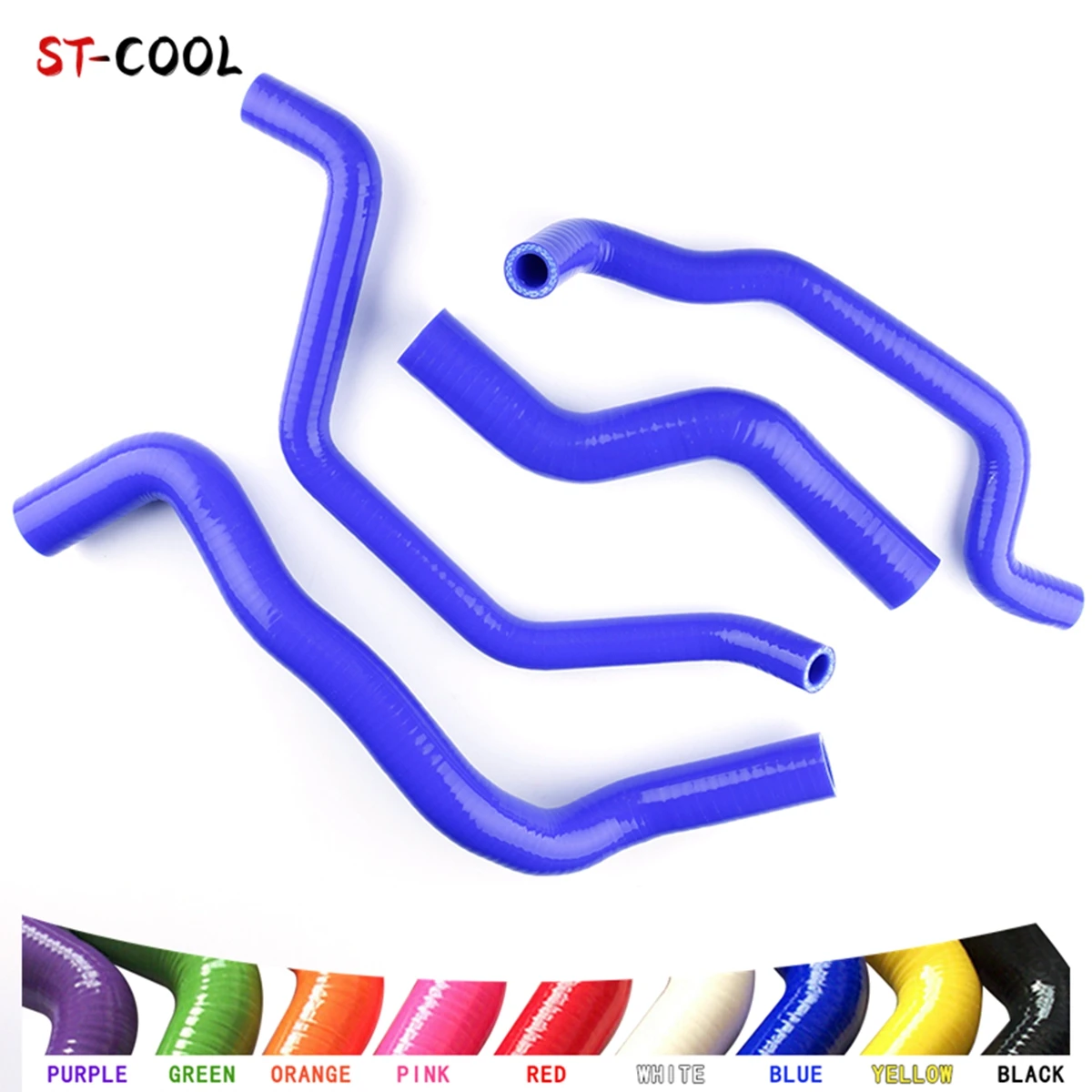 

For 2000-2006 Nissan Sentra V 180 B15 1.8 / Sunny Pulsar N16 QG18DE Silicone Radiator Hoses 2001 2002 2003 2004 2005 Kit 4Pcs