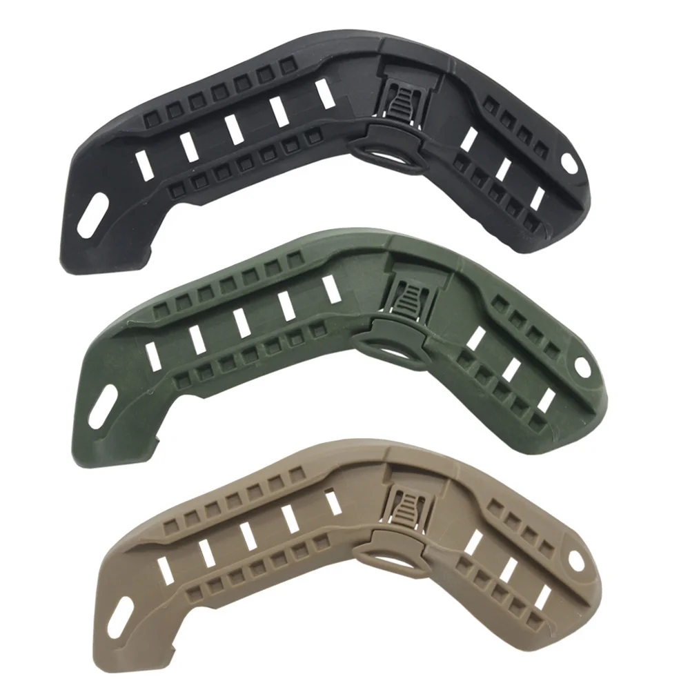 Tactical Helmet Side Rail Guide Mount, acessórios Airsoft, ACH-ARC MICH2000