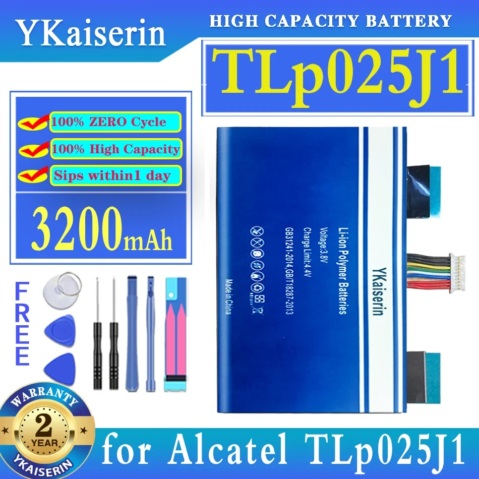 

YKaiserin Battery 3200mAh for Alcatel TLp025J1