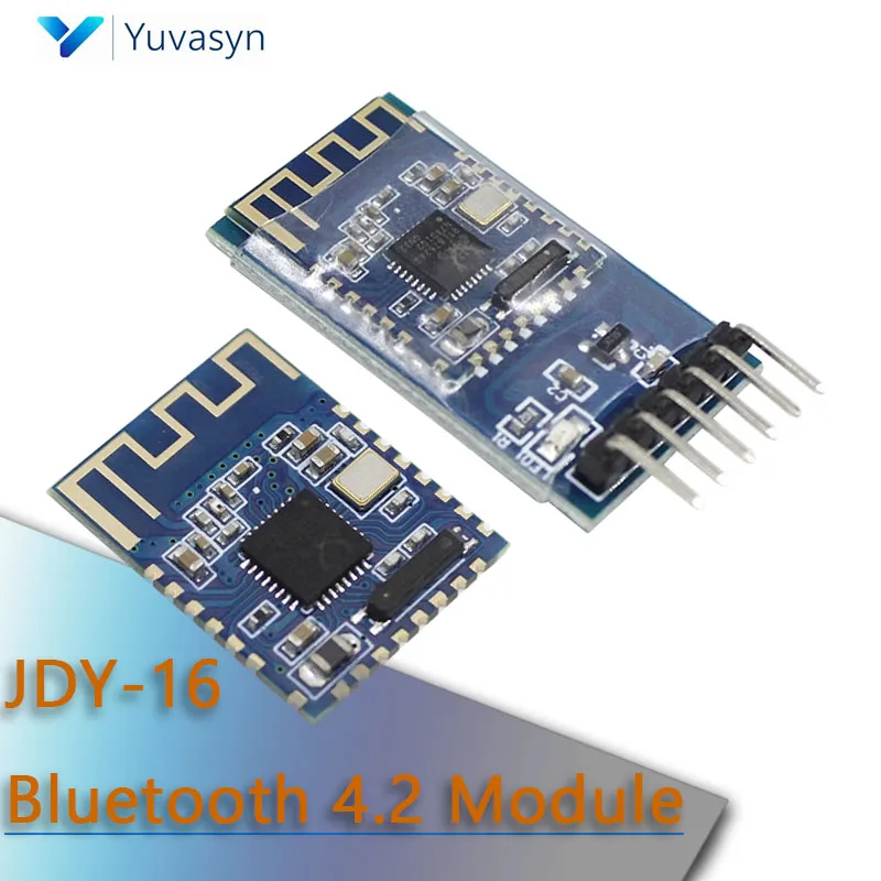 1-5PCS JDY-16 Bluetooth 4.2 Module STM32 Transparent Transmission BLE CC2541 Module 2.4G Wireless BLE IIC I2C UART Interface