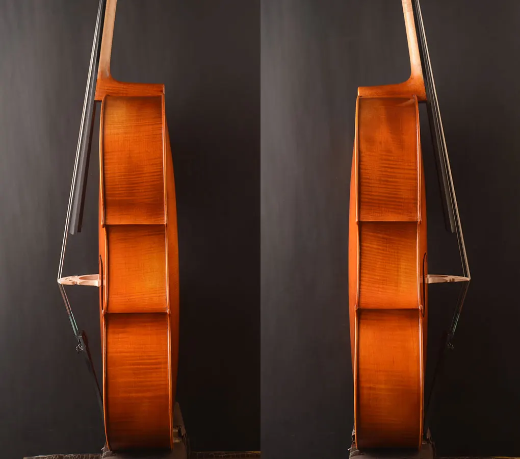 Special offer A Stradivari 1690copy 4/4 cello ! European wood Fine tone, the spruce with a knot