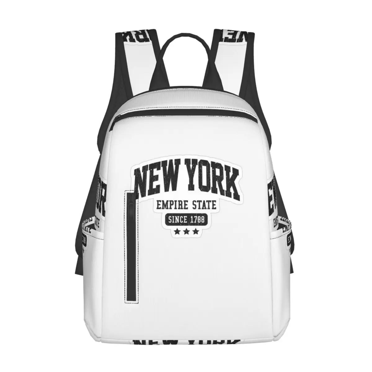 

Рюкзак Brooklyn New York, вместительный, для детей, школьный рюкзак, сумка через плечо для мужчин и женщин