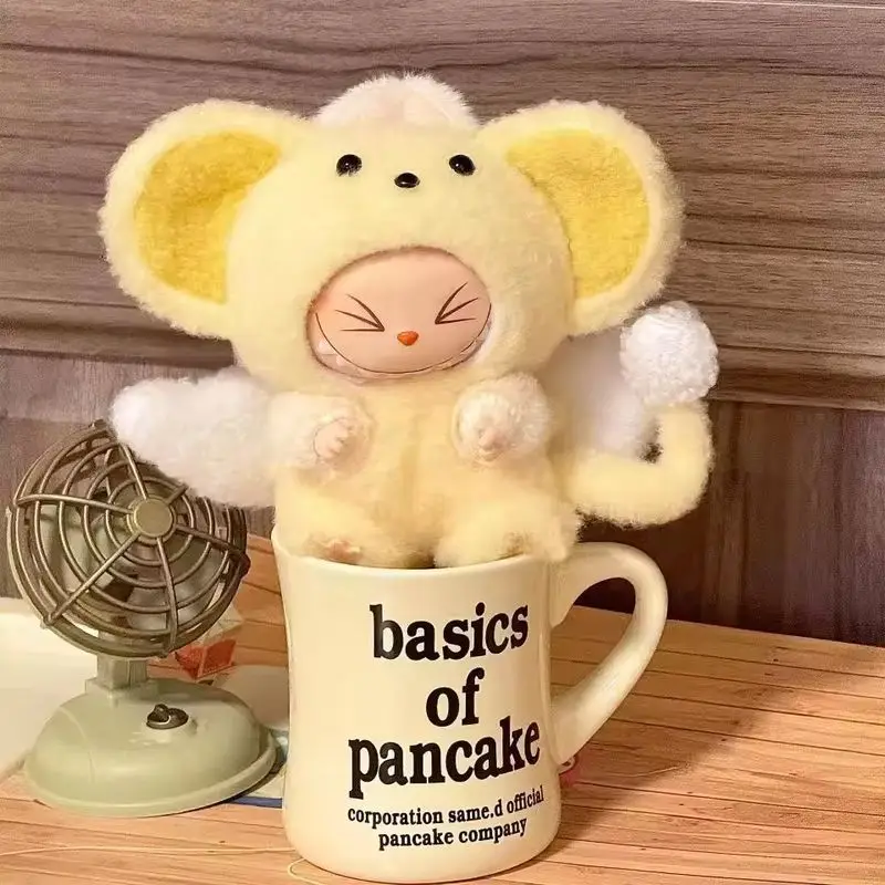 Per Labubu Doll Outfit Set Per V2 17 cm Figurina in vinile Copricapo Completo del corpo Costume Cambia Set di abiti carini