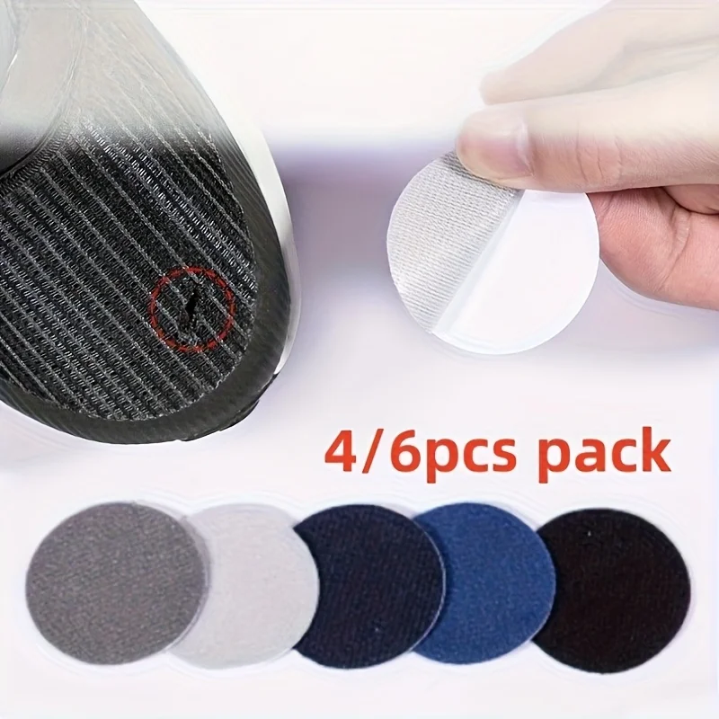 6pcs pack shoe repair patch, self-adhesive shoe repair anti-wear patch