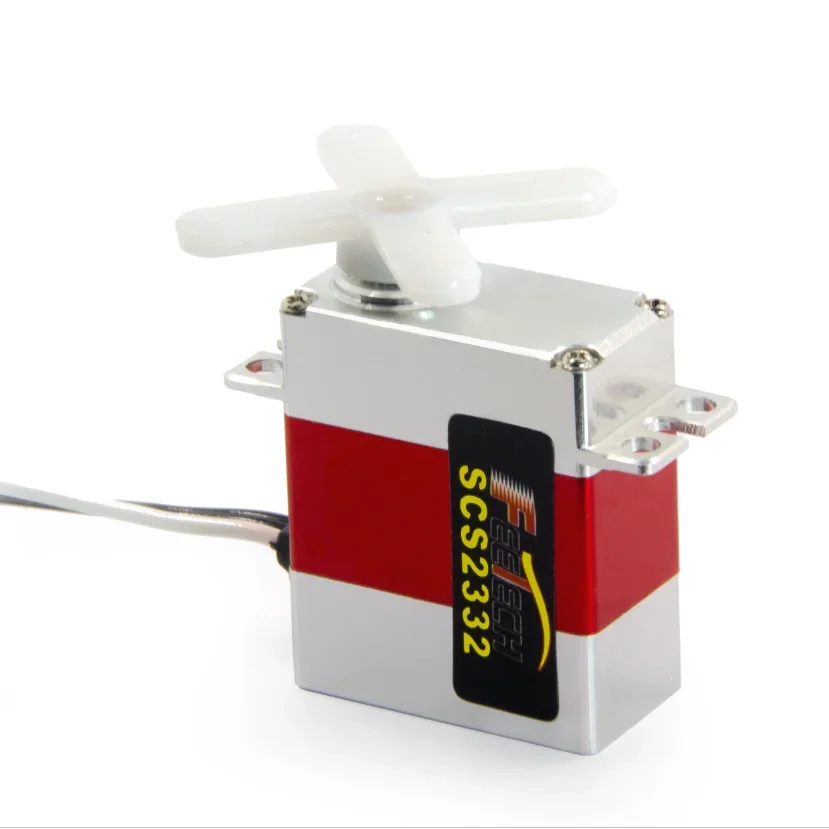 Feetech scs2332 função de feedback de dados coreless servo rc 360 graus 2bb micro robô servos para robô humanóide/modelo de avião carro