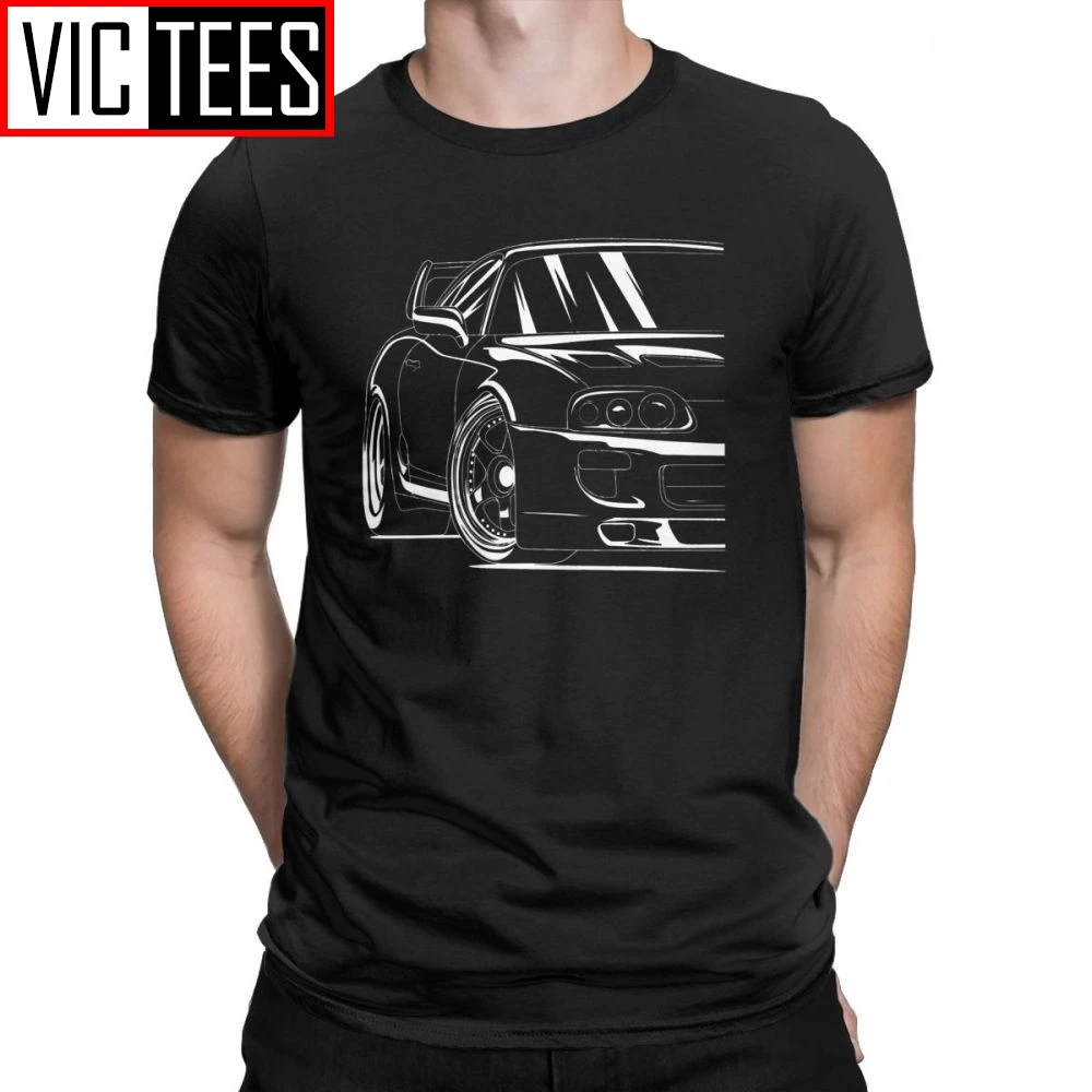 Best Car Tshirt New Design T Shirts for Men Engine T-Shirt Man Short Sleeved Vintage Tops Pure Cotton Printed