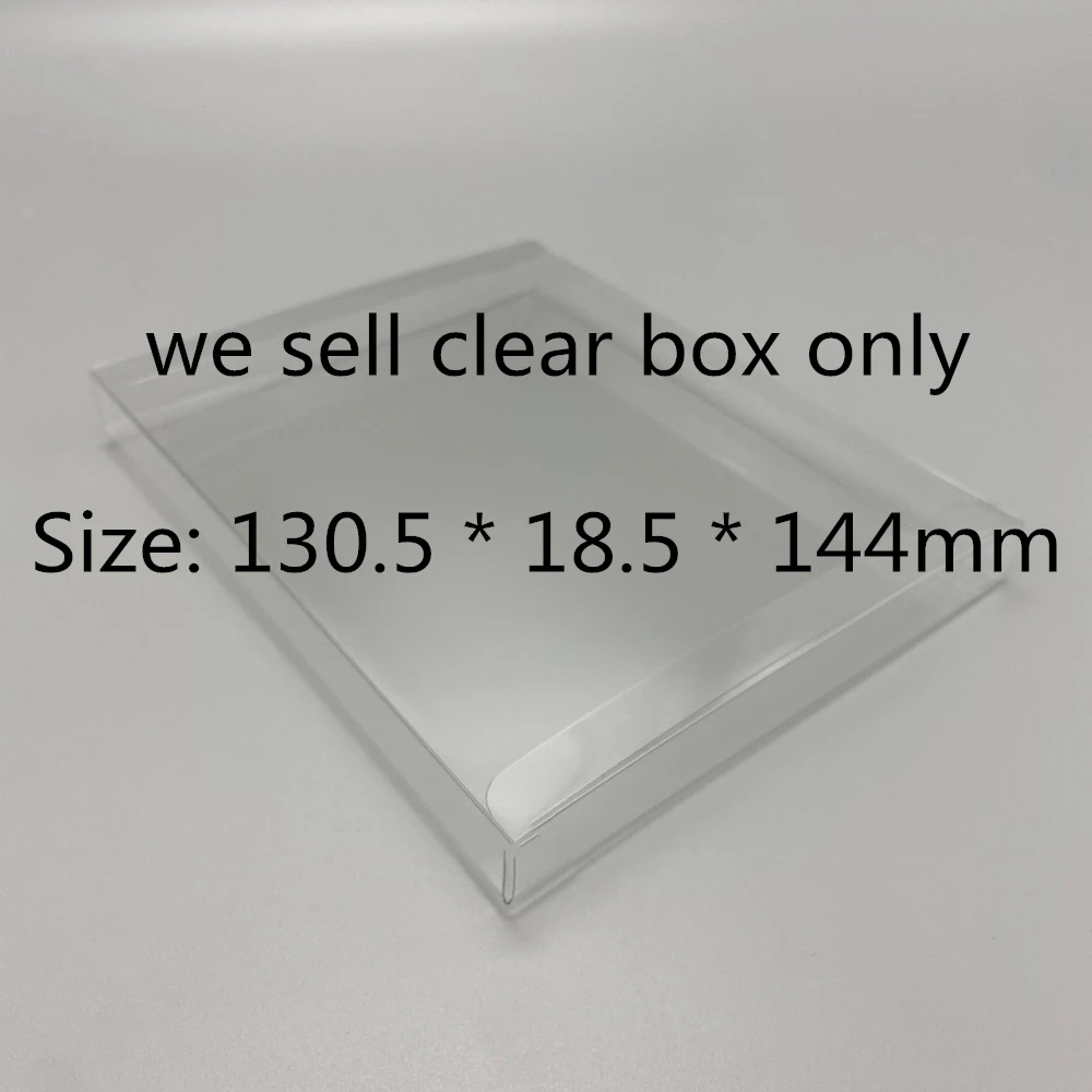Collection Display Box For PS1/Sony PlayStation 1/2CD Game Storage Transparent Boxes TEP Shell Clear Collect Case