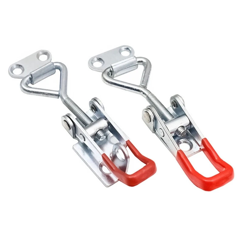 

5Pcs Toggle Latches Clamp Adjustable Toggle Latches Clamp Stainless Steel Pull Hasp Latches Quick Release Hasp Clamp