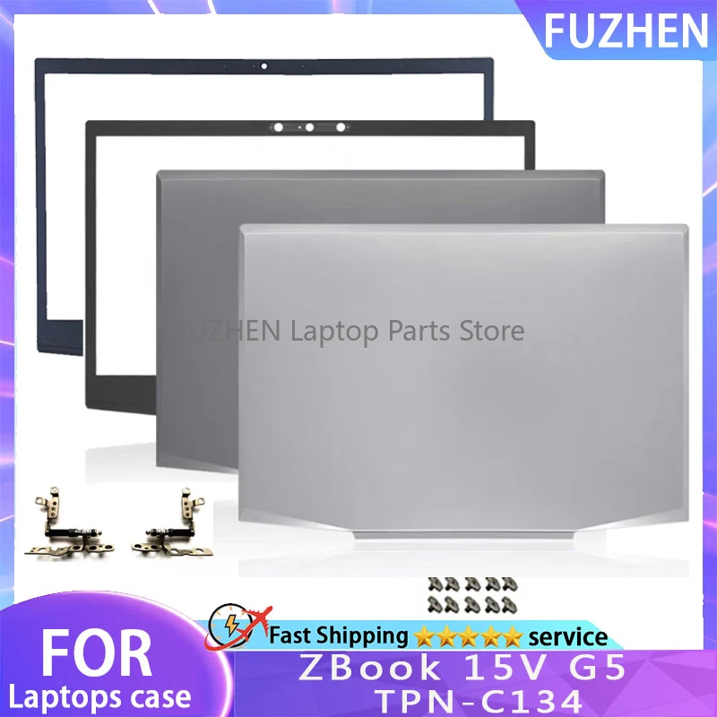 

New For HP ZBook 15v G5 ZHAN 99 G1 TPN-C134 Laptop LCD Screen Back Cover Front Bezel Lower Bottom Case Hinges Rear Lid Top Case