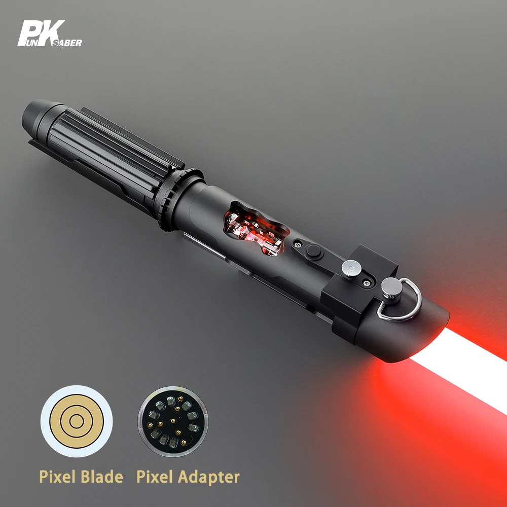 PunkSaber Lightsaber Neopixel Jedi Laser Sword Heavy Dueling Sensitive Smooth Infinite Changing Hitting Sound Light Saber Toys