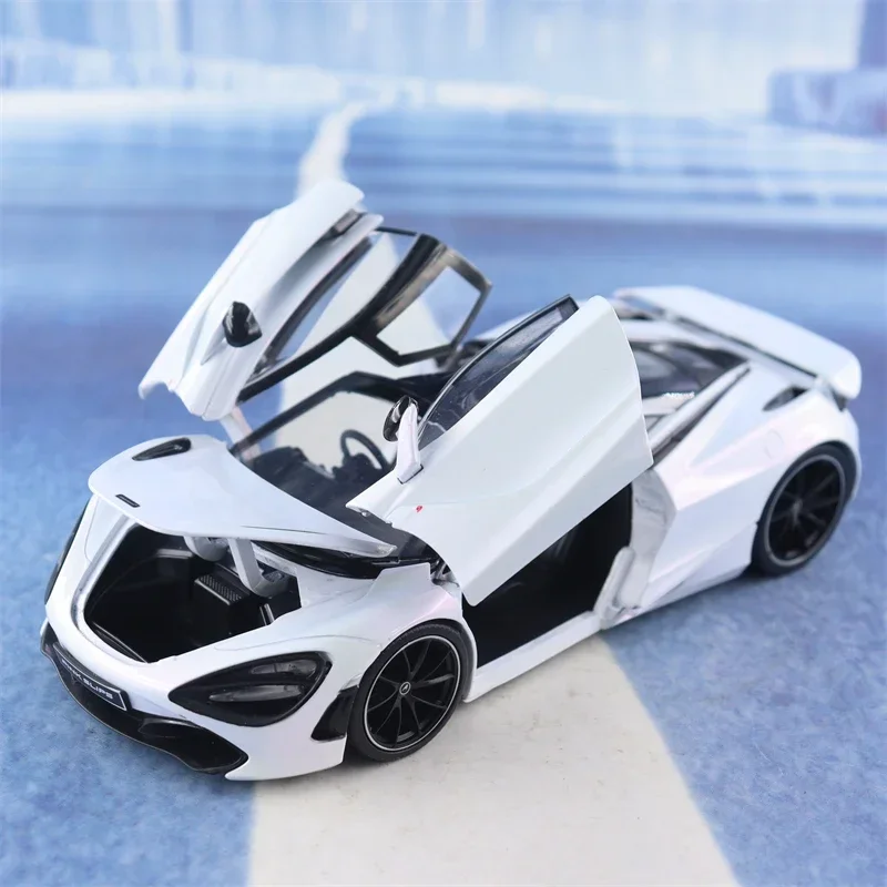 1:24 M C 720S High Simulation Diecast Car Metal Alloy Model Car Decoration Display Collection Gifts J340