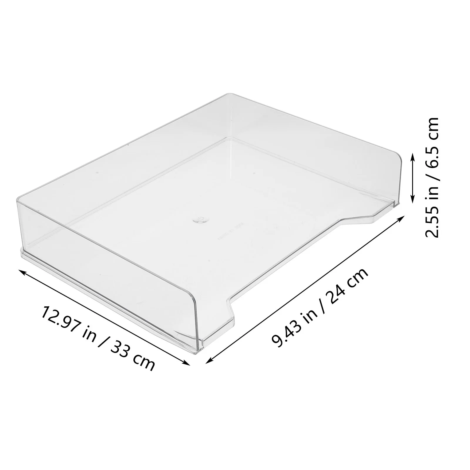 3Pcs Document Shelf Plastic Desk Organizer Office File Storage Rack for Study Office Use Desk Organizers and Accessories