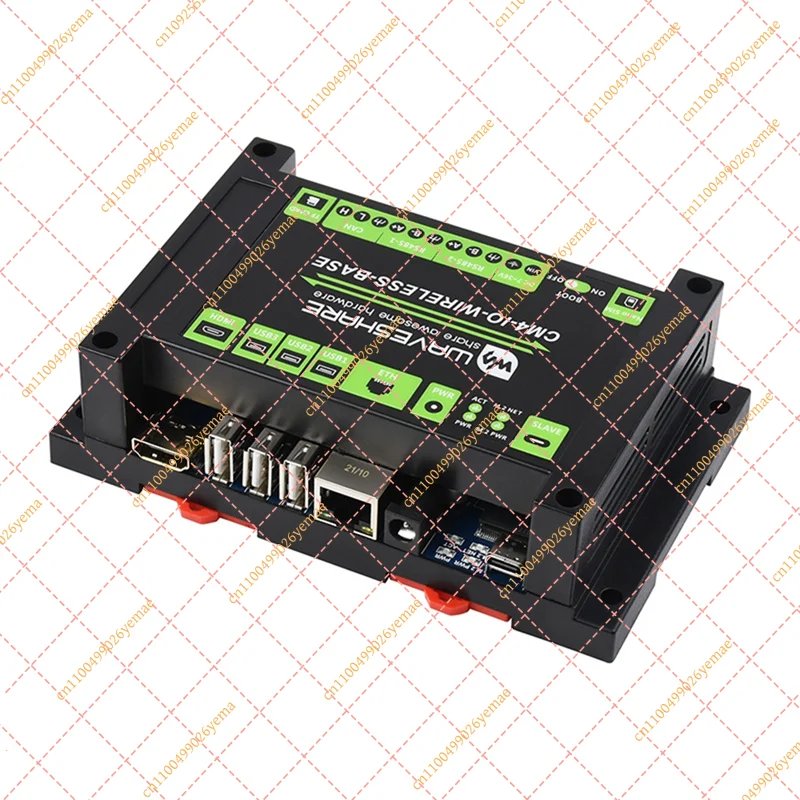 CM4 Gigabit Ethernet 5G/4G Expansion Board with M.2/Mini-PCIe Interface