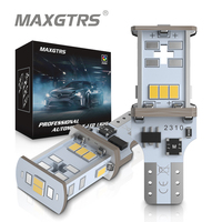 MAXGTRS 2x New Upgrade Extremely Bright T15 W16W Canbus SMD 3020 912 921 White Car LED Back-up Light Auto Reverse Lamp Bulb