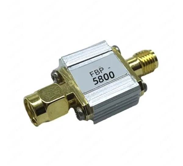5.8GHz Bandpass Filter – SMA Interface Wireless Communication System Dedicated 5800MHz Component, 50 Ohms