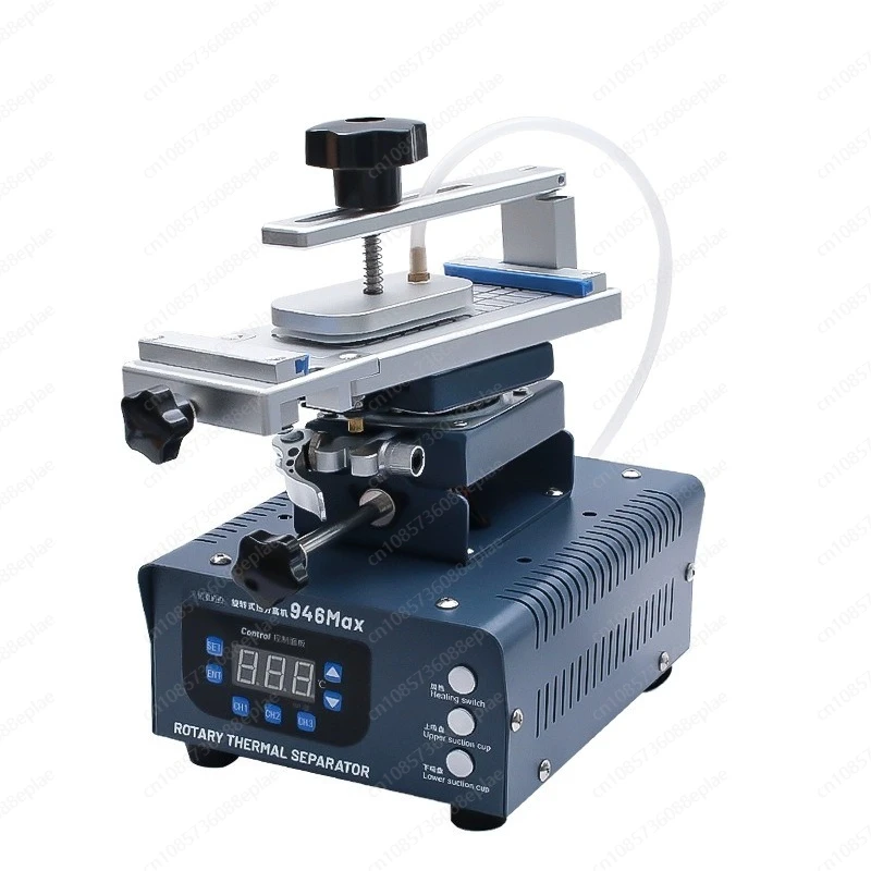946 MAX Double Pu-mp LCD Screen Separator Rotation Curved Screen Separate Glue Remover Machine Heat-Fr-ee Disassembly Repair