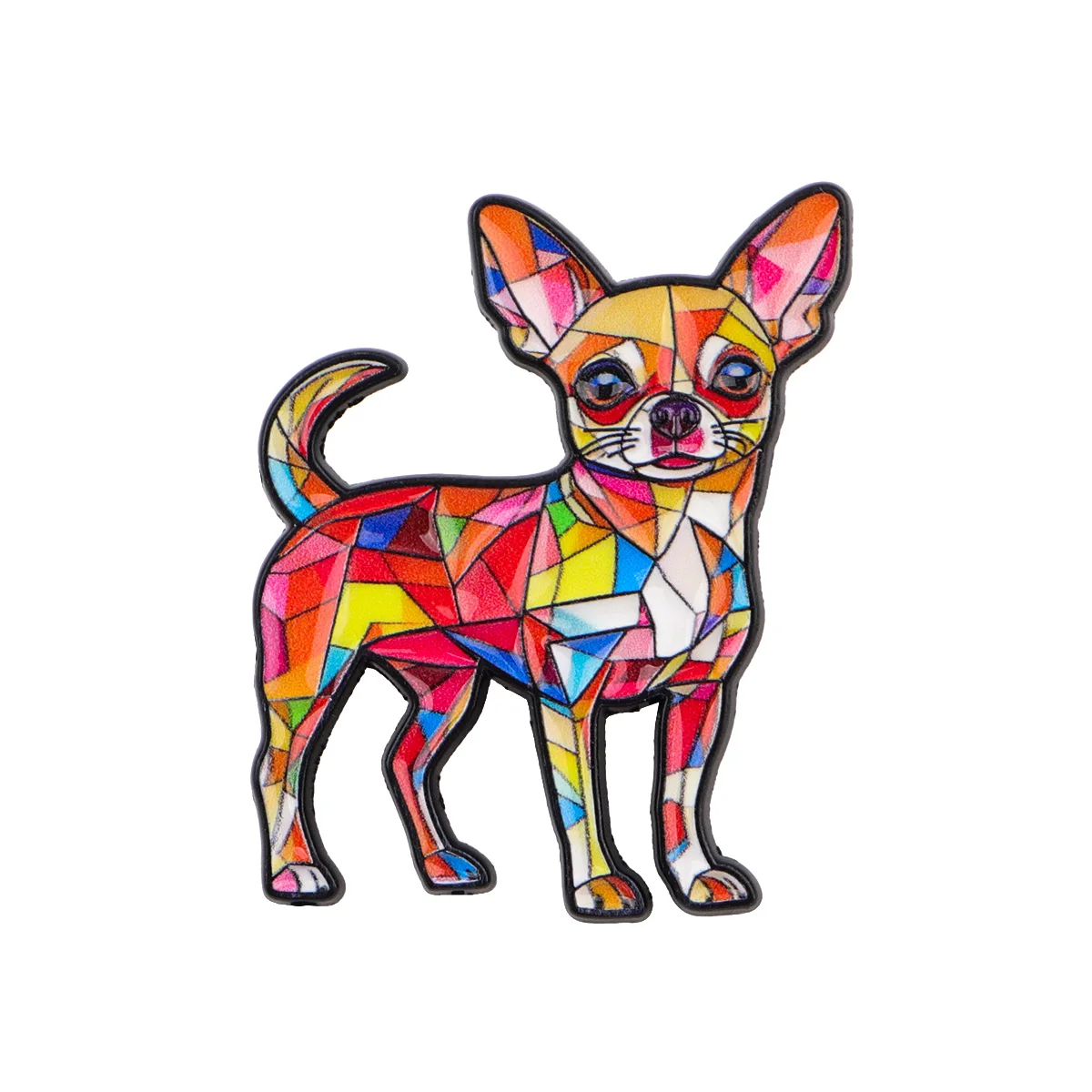 8er-Set Emaille-Rucksack-Pins mit Hundemotiven, Corgi-Anstecknadeln, Cartoon-Welpen-Abzeichen, Broschen für Kleidung, Schmuck, Geschenke für Freunde – Detail 7