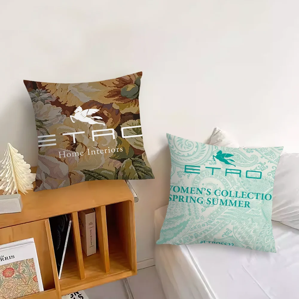 

Fashion luxury Brand E-Etro cushion cover Soft Cushion Cases for Farmhouse Sofa Decor Home Decorations and Protector