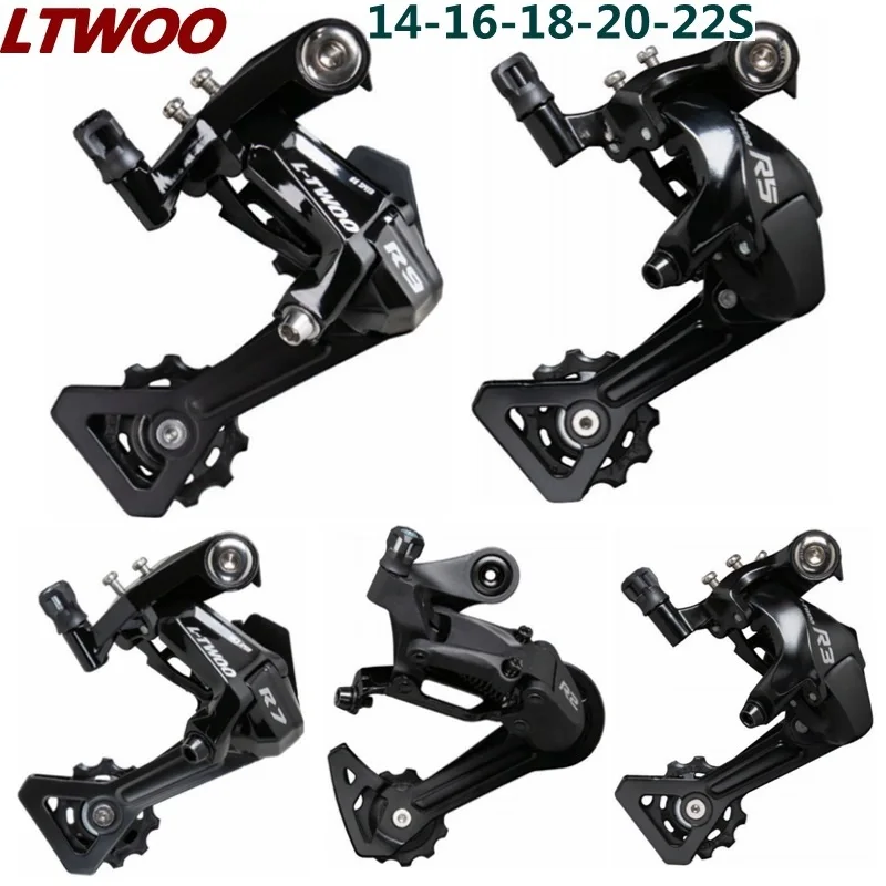 

LTWOO R2/R3/R5/R7/R9 Bicycle Derailleurs 2X7/8/9/10/11 Speed Road Bike Derailleur Long Cage 34T For SHIMANO Derailleur Groupset