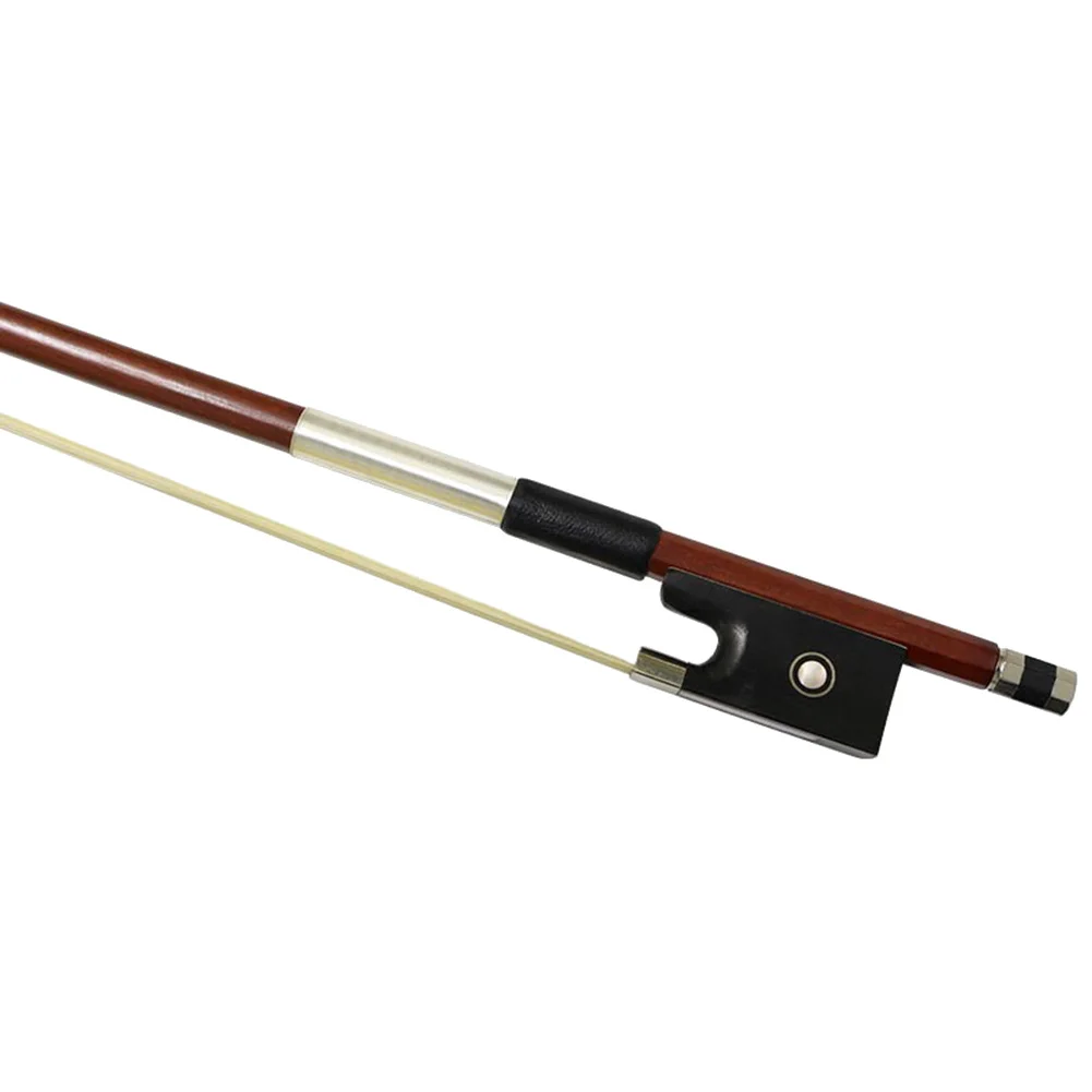 Professional 1/2 Brazilwood Violin Bow Playing Durable Violin Bow Musical Instruments Portable Learn Practice Bow