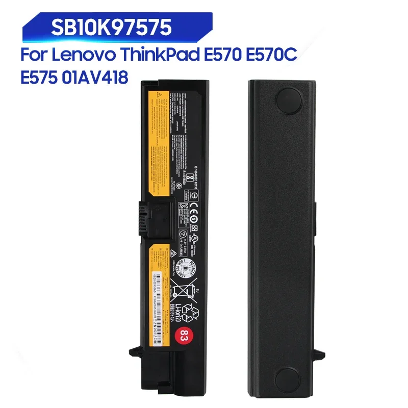High Capacity Replacement Battery For Lenovo ThinkPad E575 01AV418 E570 E570C SB10K97575