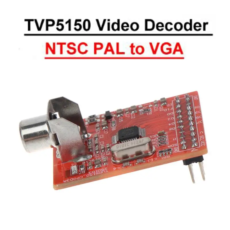 NTSC PAL Compatible Video Decoder Module FPGA SDRAM Analog Digital Video Signal Decoder for Hobbyist DIY Projects