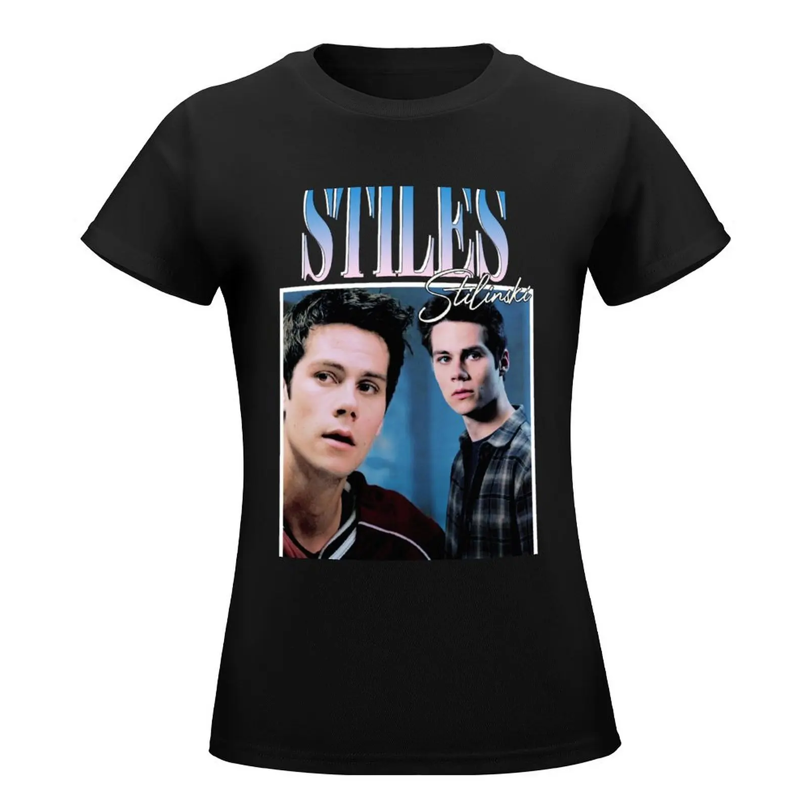 Dylan O＊Brien Vintage art T-Shirt hippie clothes shirts graphic tees funny graphics t-shirts for Women graphic tees