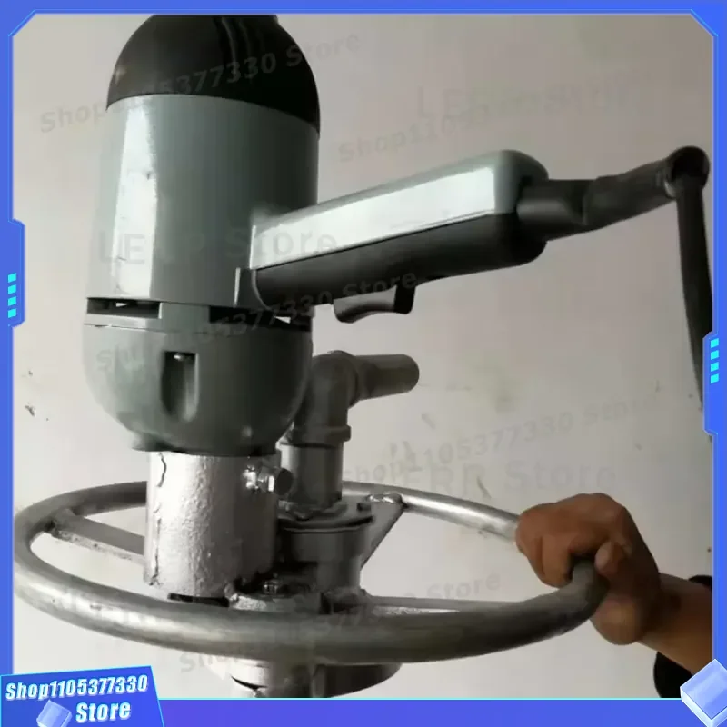 Portable Electric Water Well Drilling Rig 40m Depth Small Borehole Machine Factory Direct Sale for Home Garden Use Efficient