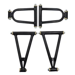 1Set 285mm Front Suspension Swing Arm Upper/Lower A  of DIY 49cc 50cc 110cc Kids ATV 4 Wheels Quad Bike Buggy Go Kart Parts